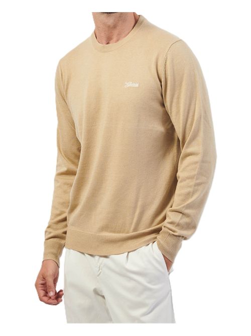 maglione uomo beige GUESS | M4YR01Z3052/G036